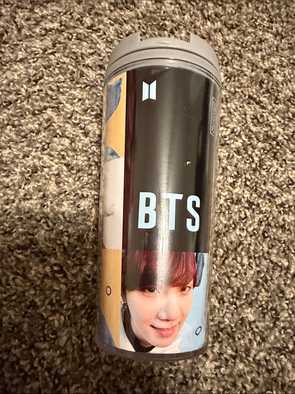 BTS Stainless Travel Tumbler - Black and Gray